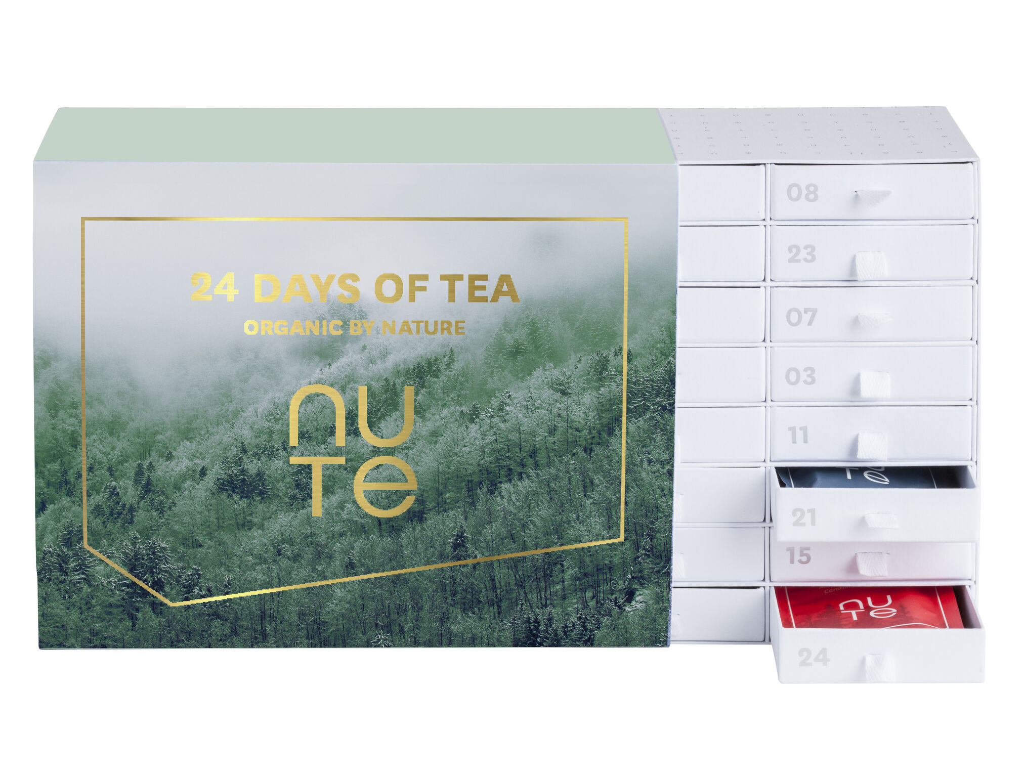 24 days of tea emballage